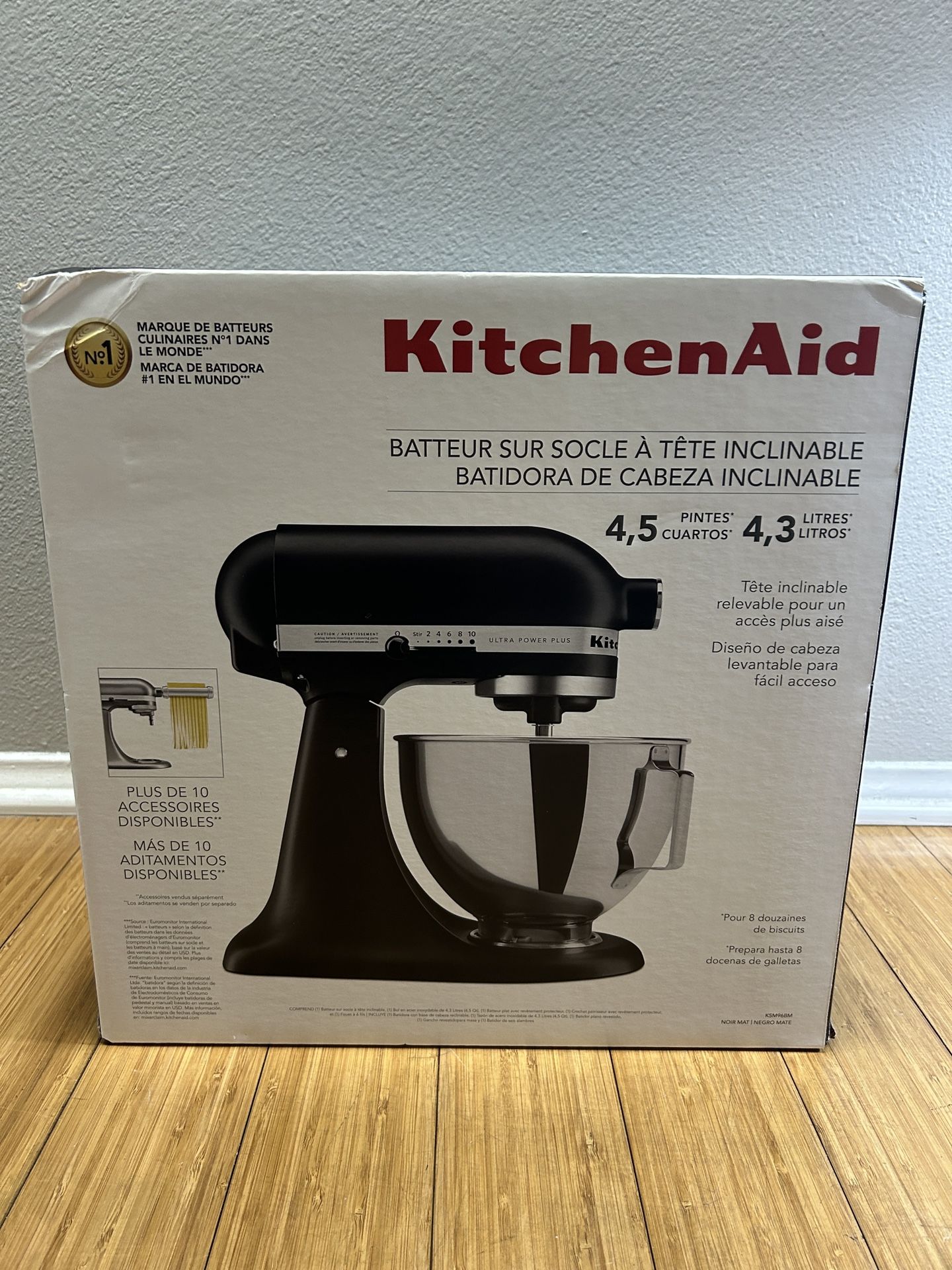 Matte Black Kitchenaid Mixer Brand New