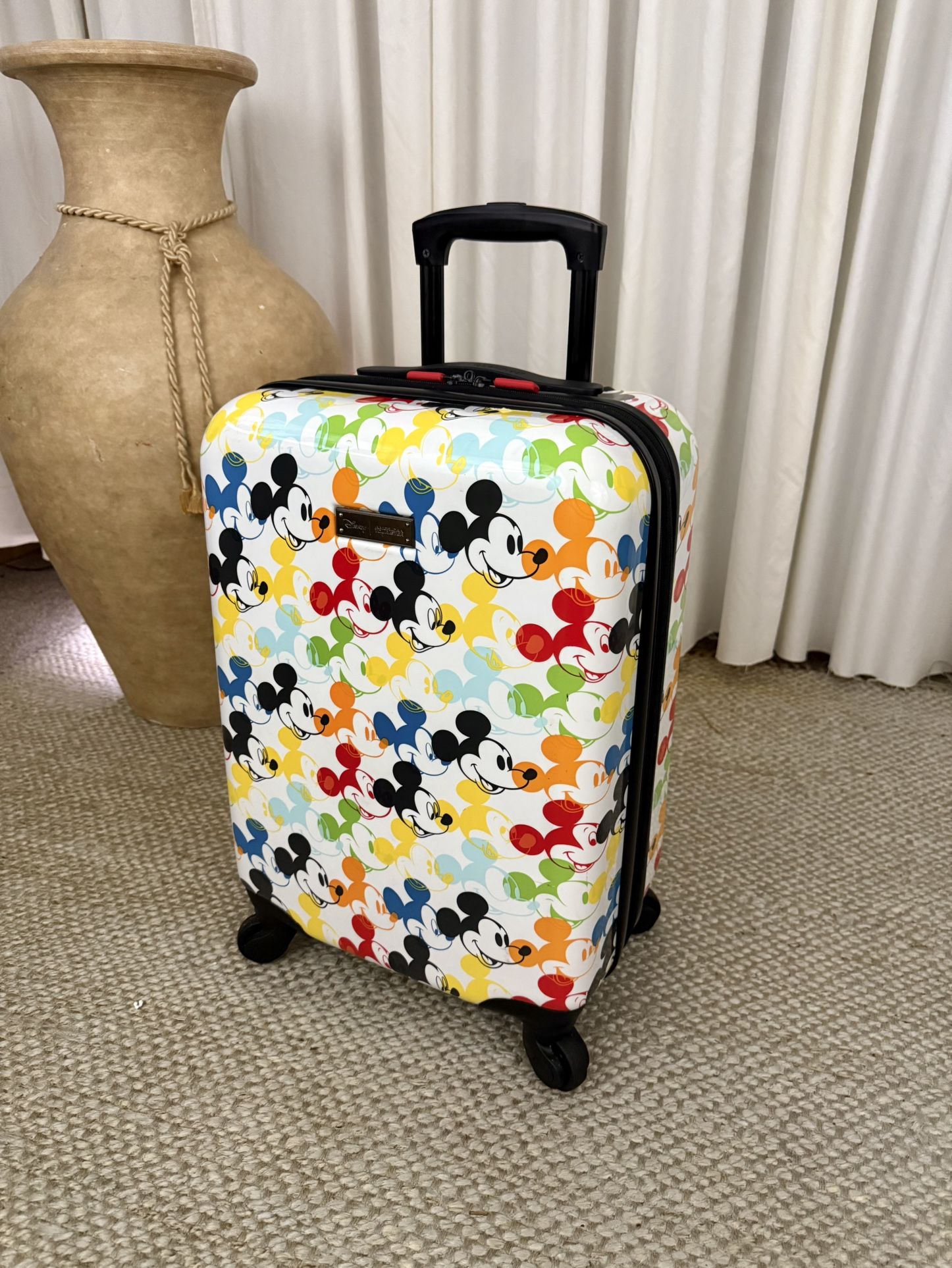 Disney Mickey Mouse kids carry on Suitcase