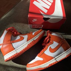 Nike Dunk High Syracuse 2021 Women's - DD1869-100 Size 7.5