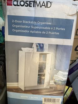 CLOSETMAID 2 Door Stackable Organizer