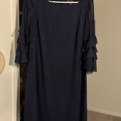 REDUCED Size 10 Blue Dress