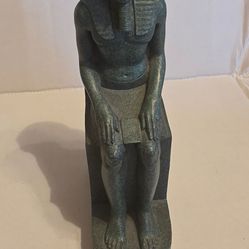 Egyptian Pharaoh Seated Statue