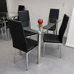 Black Dining Set ⚜️ Juego de Comedor 