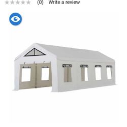Sunjoy 30' x 12' White Outdoor Canopy Party Tent $1,500