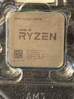Ryzen 5 1600X cpu amd