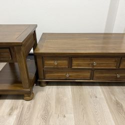 Coffee Table And Side Table