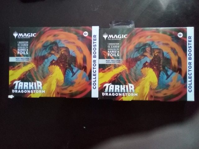 Magic The Gathering Tarkir Dragonstorm. Booster Boxes. Sealed X2