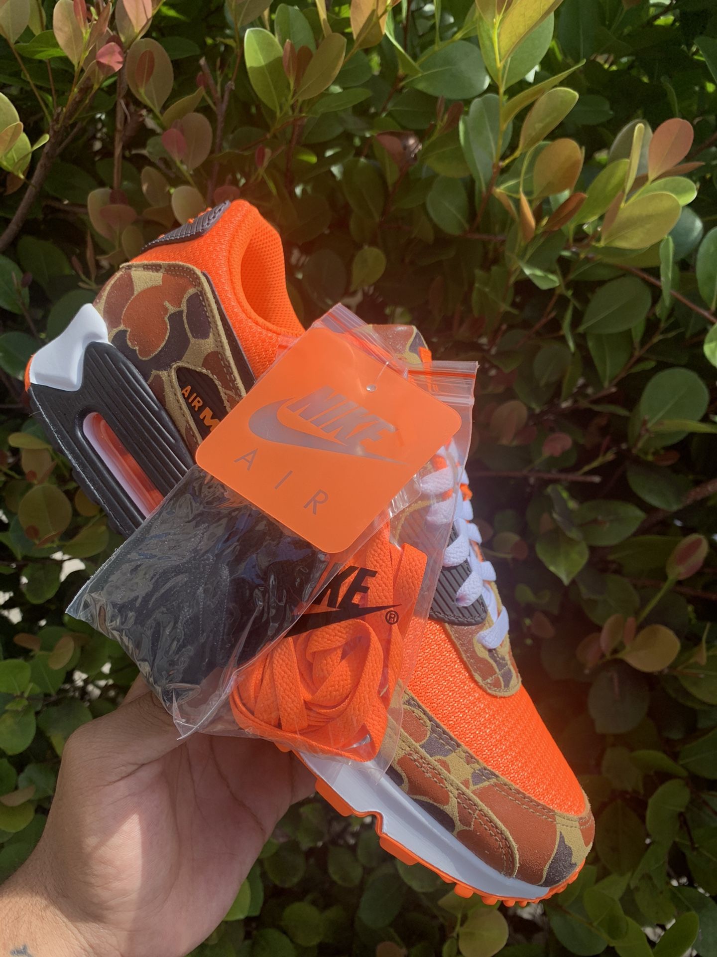 Air max 90 orange camo