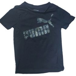PUMA Black with Camouflage Logo Tshirt-6