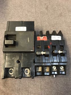 Zinsco main breaker 200,125,100 amp used