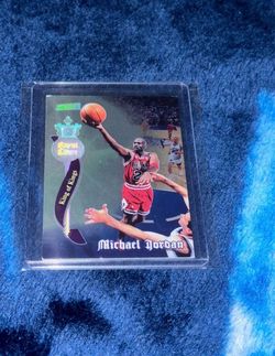 Michael Jordan Stadium Club Royal Court King of Kings Card