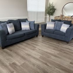 Sofa And Loveseat Set 