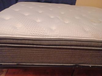 Mattress with metal frame for sale