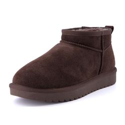 Dark Brown Ankle Boots