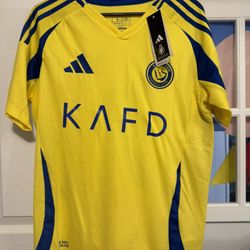Adidas Ronaldo Al Nassr Football Club Soccer Jersey Size S