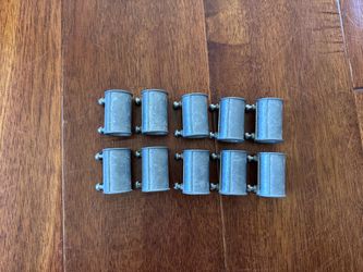 QTY 10 Halex 3/4 inch EMT Electrical Metallic Tube 3/4" Set-Screw Coupling Zinc