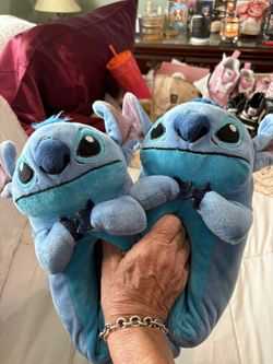Disney Stitch Slippers. Women’s One Size. $15.00