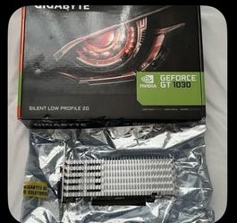 Gigabyte GT 1030 2GB GDDR5 GV-N1030SL-2GL Graphics Card Silent Low Profile GPU