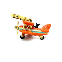 Juicy Couture Yorkie Airplane Traveler Charm