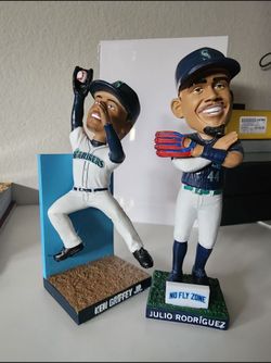 Ken Griffey Jr. & Julio Rodriguez Mariners Bobbleheads