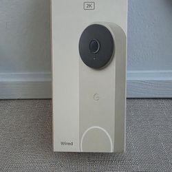 Google Nest Video Doorbell Gen 2 1080p Video  Doorbell 