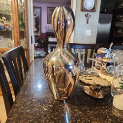 16" Murano Vintage  Swirl Vase