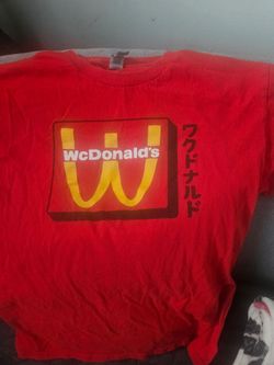 WcDonalds authentic shirt