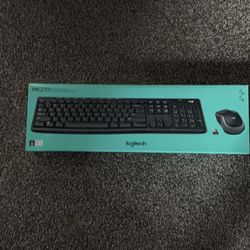 Logitech Brand new wireless keyboard and mouse