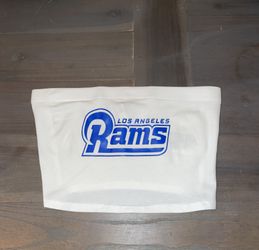 Women’s Rams Tube top Los Angeles Rams Crop Top Football Sports 