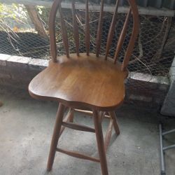 Wood Roll Chair 