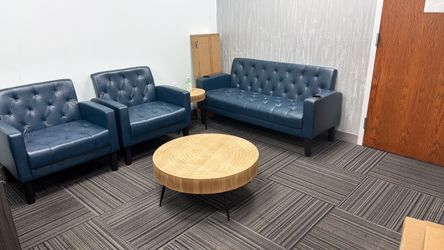 couch and two arm chairs