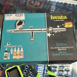 Iwata water eclipse HPCS bonus value set airbrush
