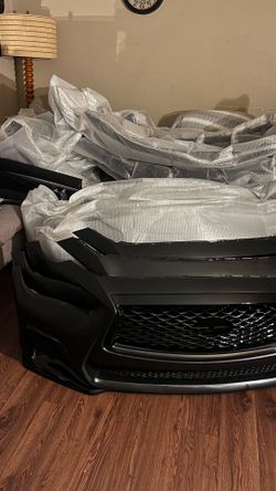 Infiniti q50 Red Sport Bumper