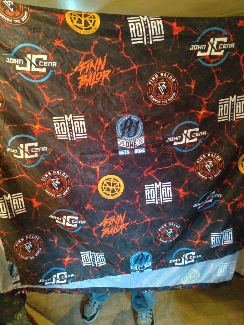 Wwe Wrestlers Twin Sheet
