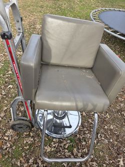 Barber Chair You just need a clean They were in storage for a while