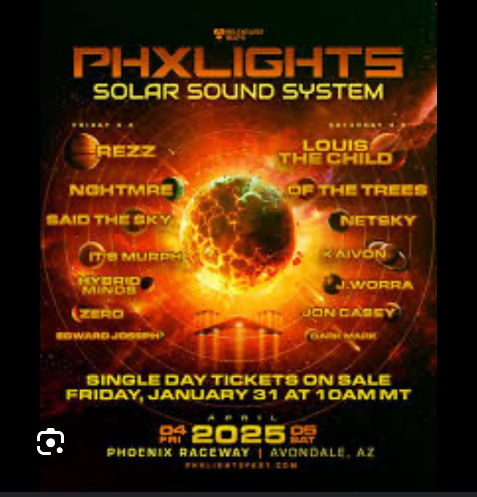 2 Day Pass To Phx lights 2025