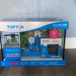 Top Fin  Aquarium Essential All-In-One Aquarium Starter Kit