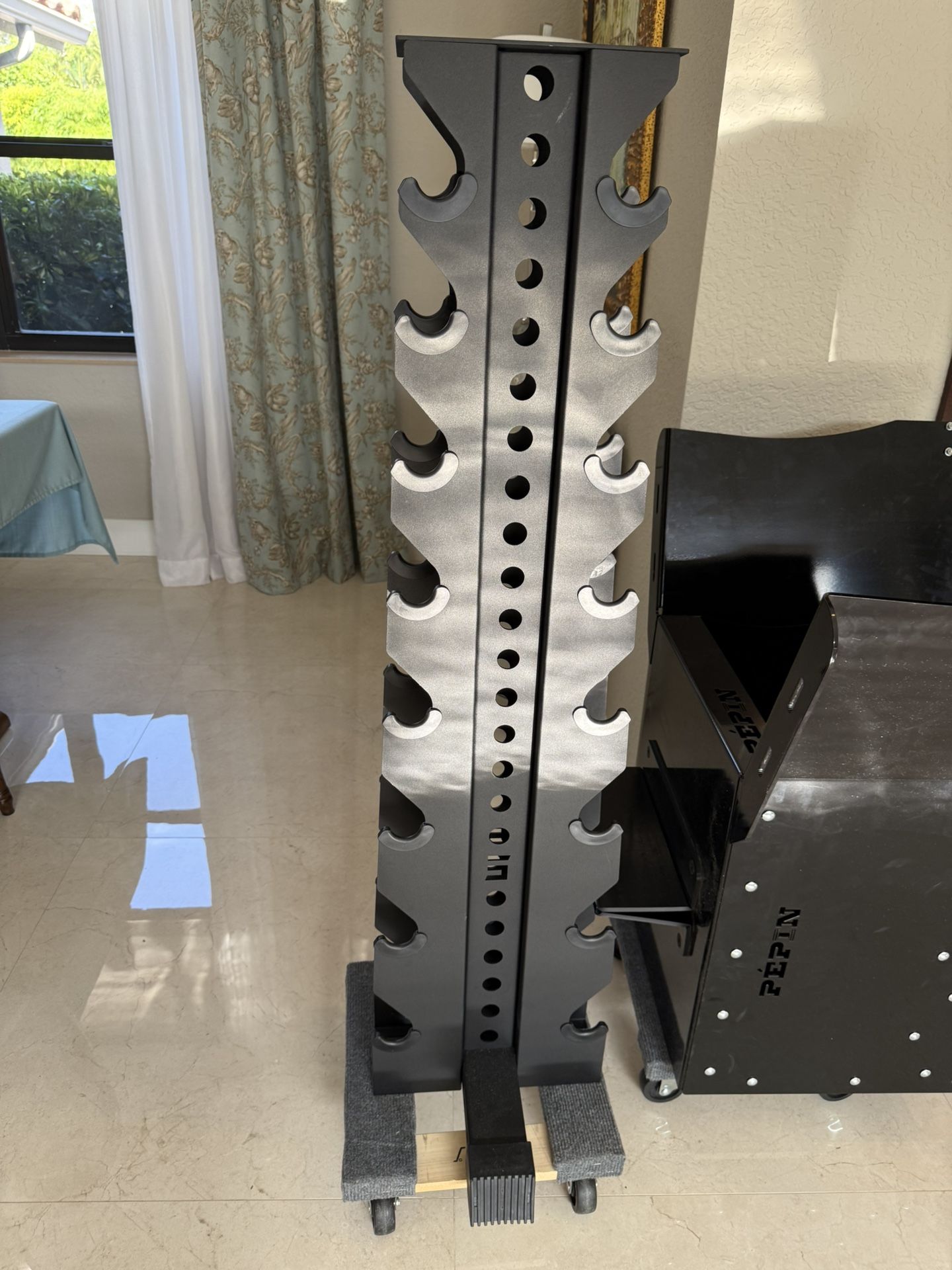 Synergy Alpha 8 Tier Dumbbell Rack