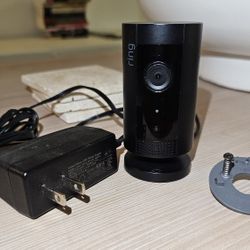 Ring Plug In Camera (Black)