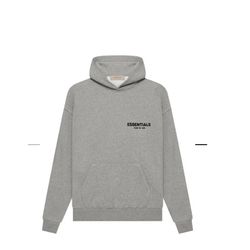 Dark Oatmeal Brand New Essentials Hoodie 