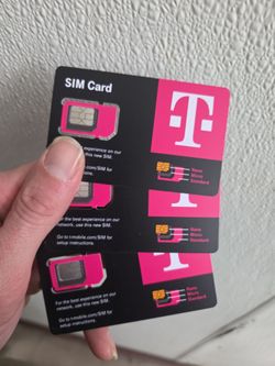 UNLIMITED Prepaid sim with service $25