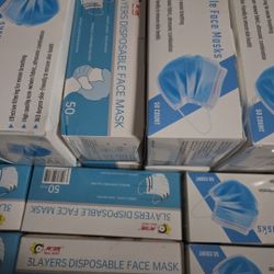 1,050 3ply Face Masks 