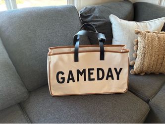 “Gameday”  Canvas Bag. By Santa Barbara Studio