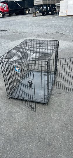 42”x28”x30” XL LIKE NEW 2 Door DOG CAGE