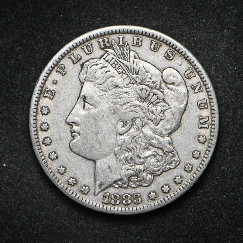 1883-CC Morgan Silver Dollar
