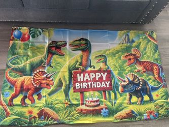 Back Drop Party. Temática Para Fiestas dino Rex