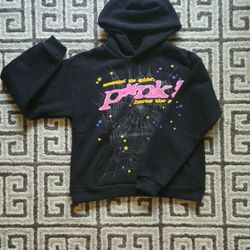 P*nk Sp5der Hoodie Size M