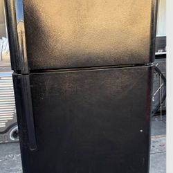 Black Top And Bottom Refrigerator FREE DELIVER