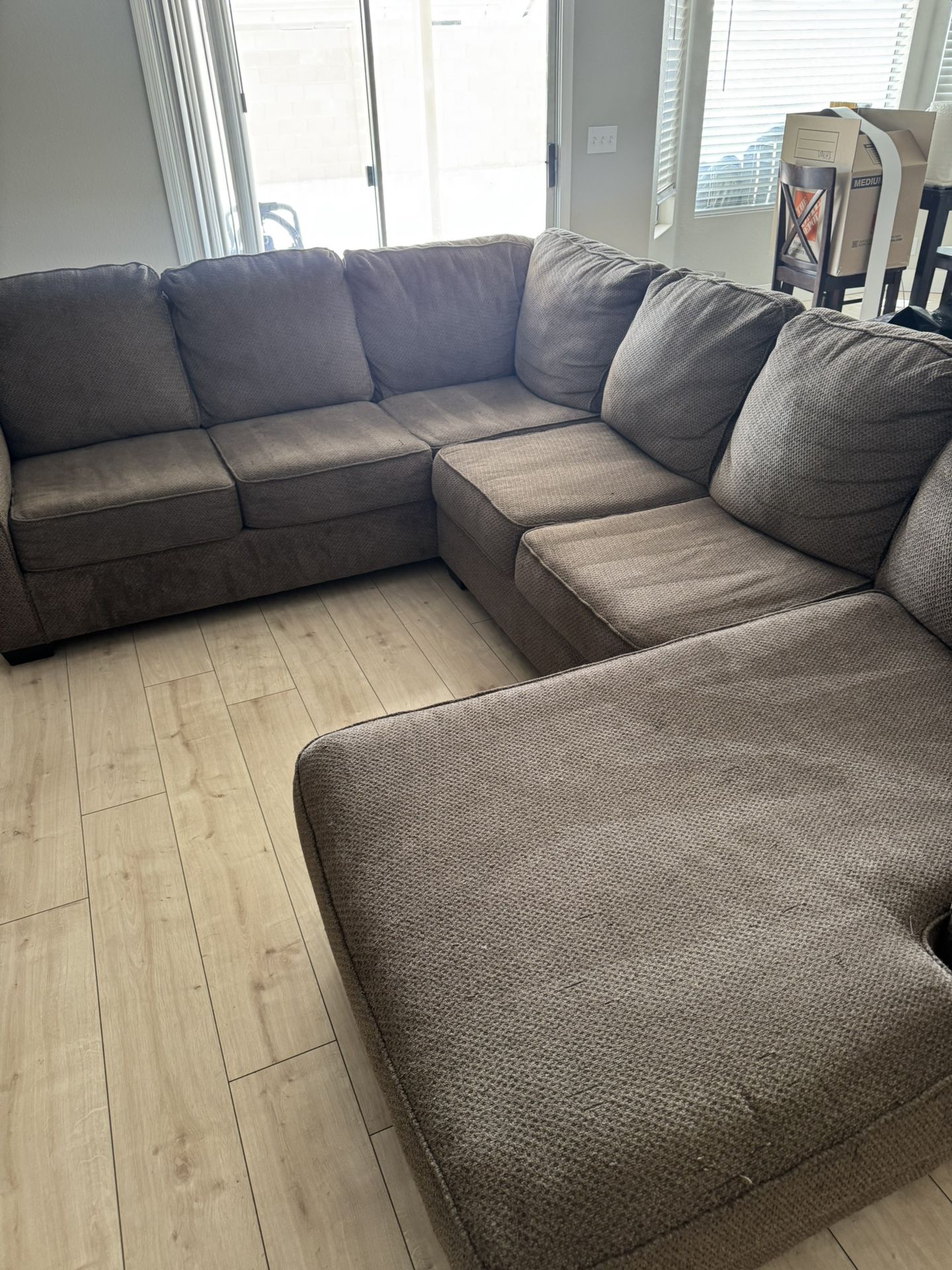 Living Spaces Sectional Couch