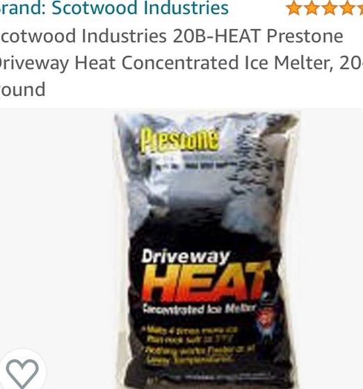 20 Lb Prestone concentrated ice melter